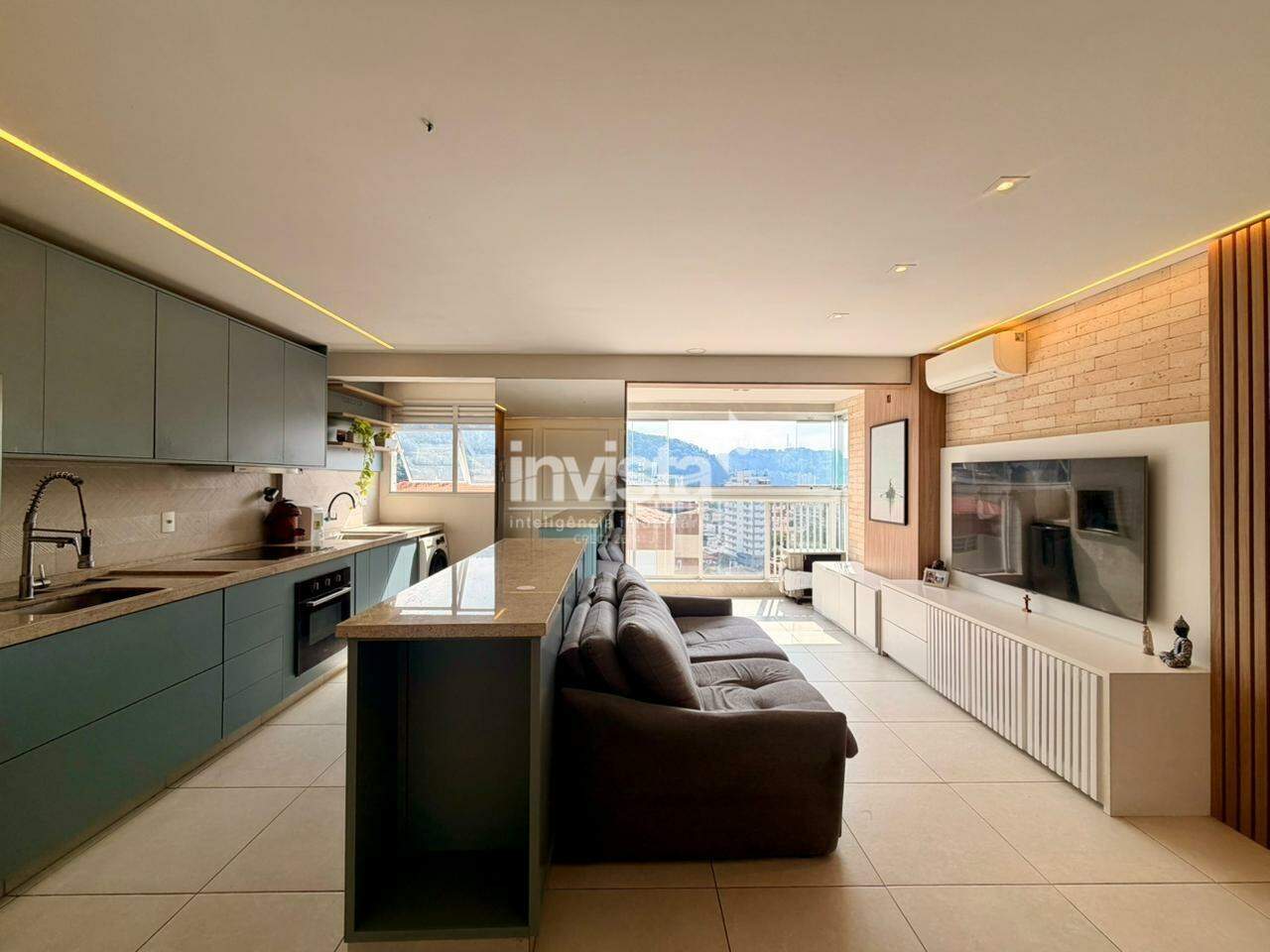 C&oacute;digo: 42058 R$ 775.000,00 Apartamento &agrave; venda em Santos-SP no bairro Campo Grande, com 2 dormit&oacute;rios e 74m&sup2; 74 m&sup2; 2 quartos 1 vaga - Santos