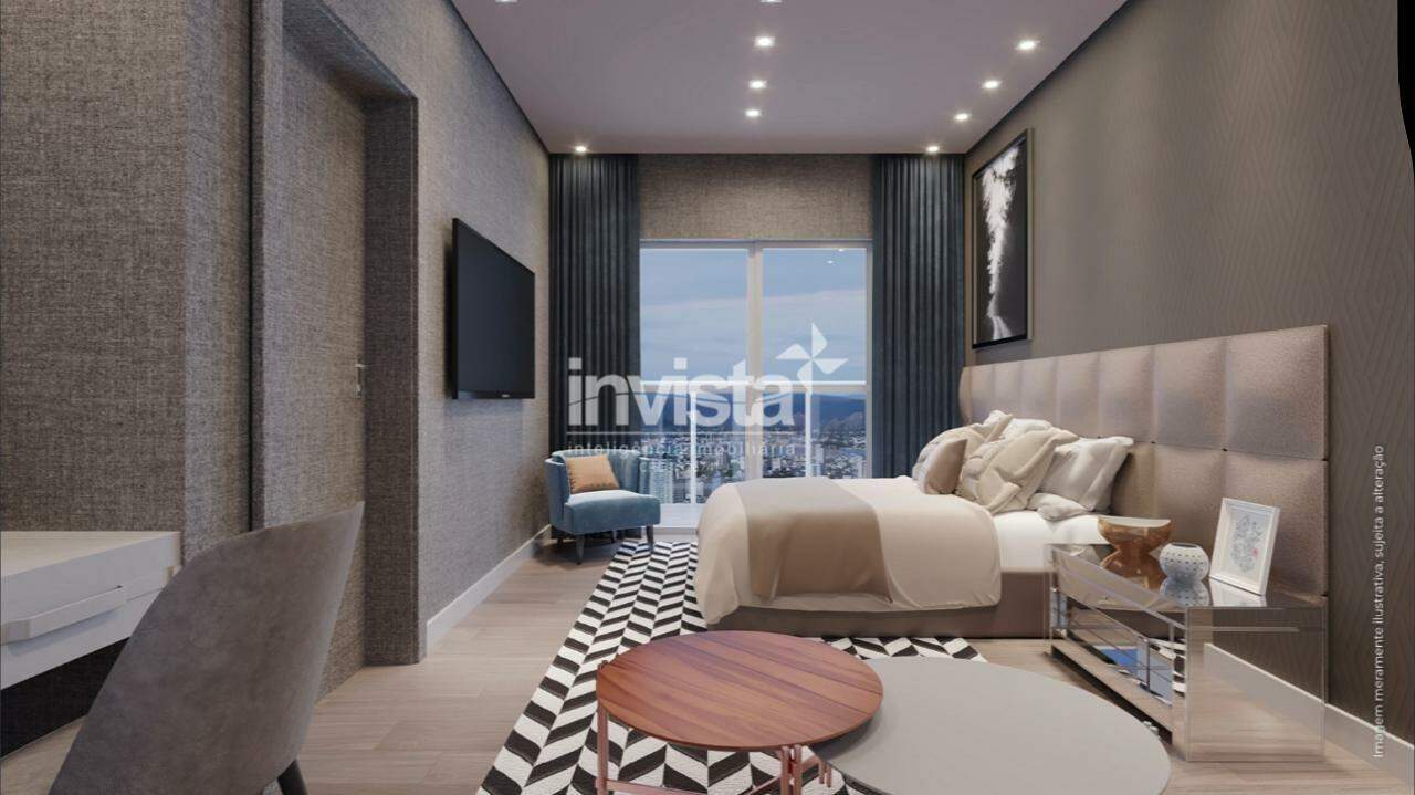 Apartamento &agrave; venda em Santos (Ponta da Praia) | 3 su&iacute;tes | Vista do mar | Varanda gourmet e lazer completo - Santos