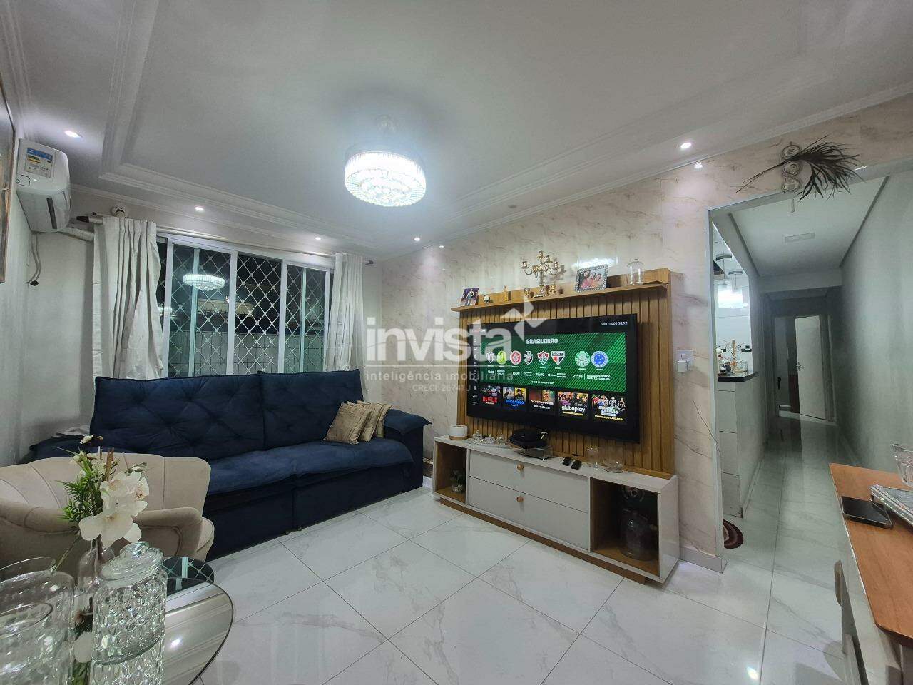 C&oacute;digo: 42061 R$ 440.000,00 Apartamento &agrave; venda em Santos-SP no bairro Campo Grande, com 2 dormit&oacute;rios e 84m&sup2; 84 m&sup2; 2 quartos 1 vaga - Santos