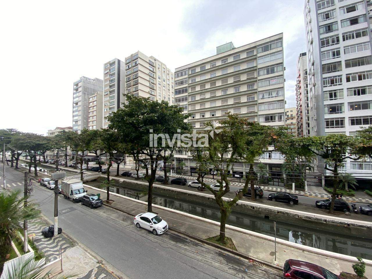 Apartamento para aluguel no bairro Boqueir&atilde;o - Santos