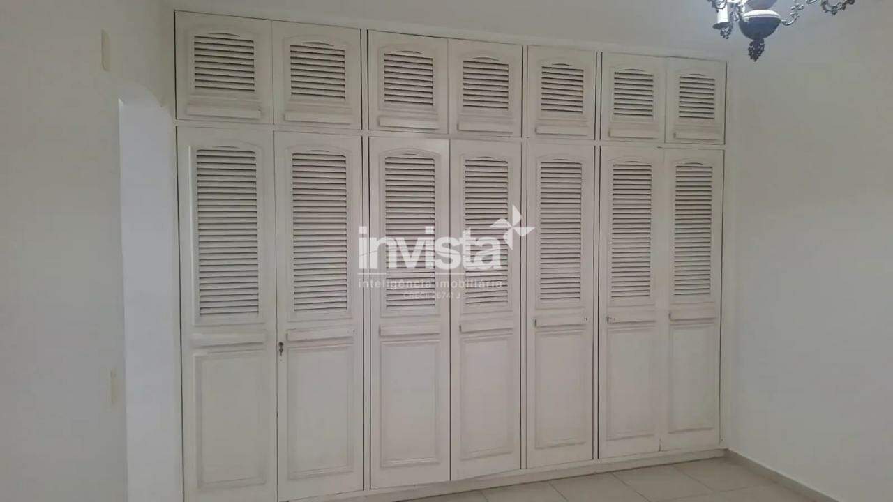 Apartamento para aluguel no bairro Boqueir&atilde;o - Santos