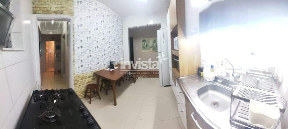 Apartamento para aluguel no bairro Boqueir&atilde;o - Santos