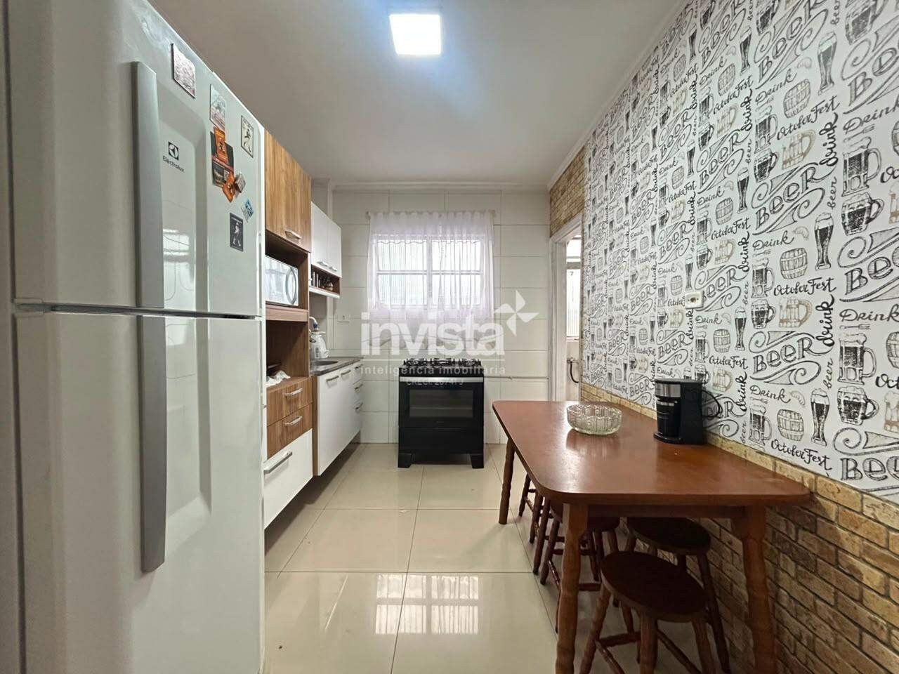 Apartamento para aluguel no bairro Boqueir&atilde;o - Santos
