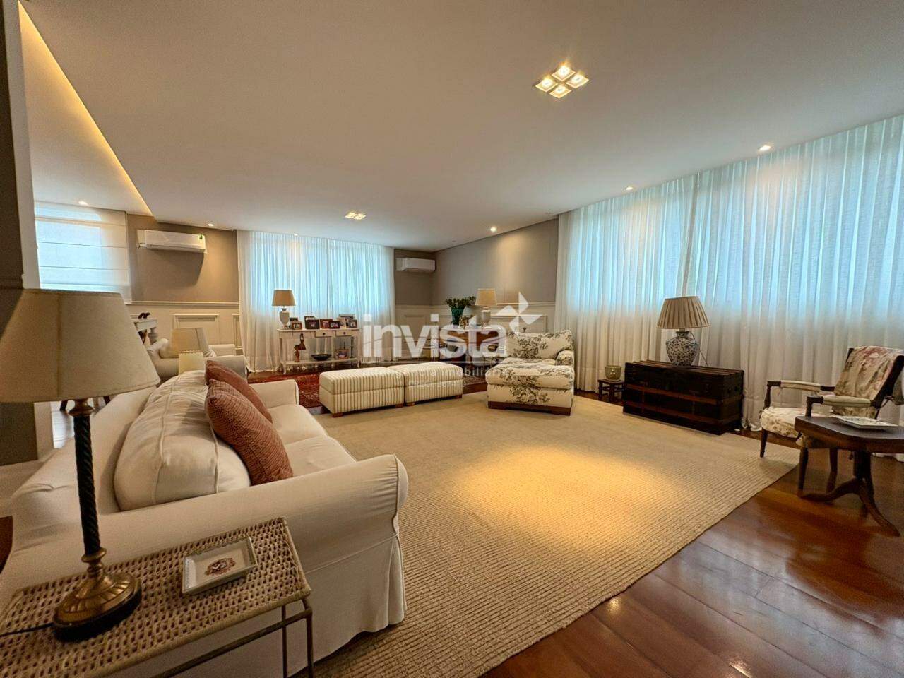 C&oacute;digo: 42075 R$ 2.500.000,00 Apartamento &agrave; venda em Santos-SP no bairro Boqueir&atilde;o, com 3 dormit&oacute;rios e 340m&sup2; 340 m&sup2; 3 quartos 2 vagas - Santos