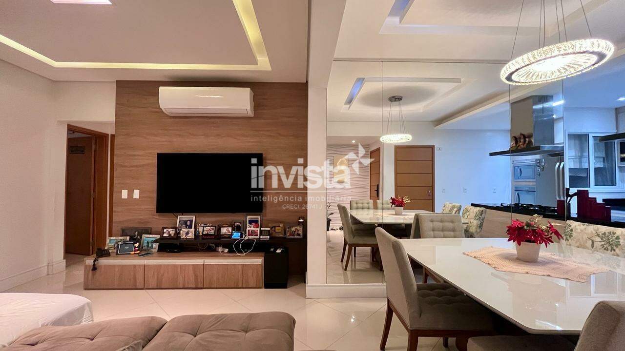 C&oacute;digo: 42077 R$ 2.130.000,00 Apartamento &agrave; venda em Santos-SP no bairro Embar&eacute;, com 3 dormit&oacute;rios e 128m&sup2; 128 m&sup2; 3 quartos 2 vagas - Santos