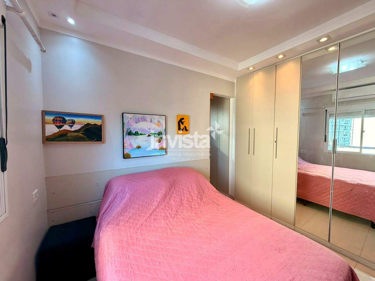 Apartamento &agrave; venda no bairro Pomp&eacute;ia - Santos
