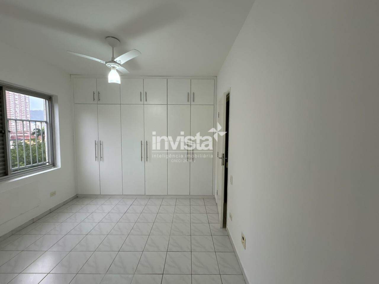 Apartamento 107 mts&sup2; &ndash; Loca&ccedil;&atilde;o Gonzaga &ndash; 03 Quartos c/ 01 Su&iacute;te &ndash; Vaga Garagem - Santos