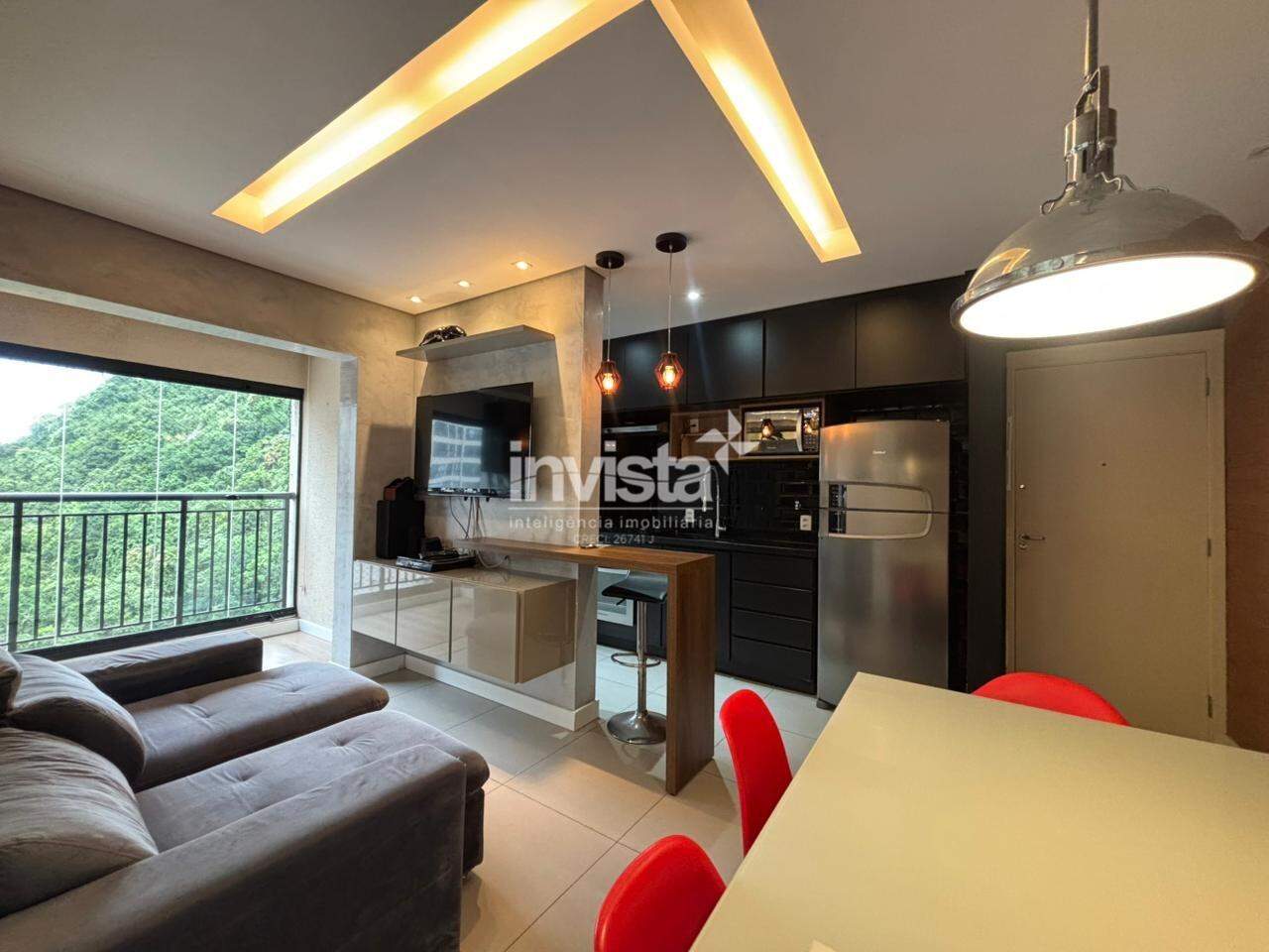 C&oacute;digo: 42109 R$ 5.000,00 Apartamento para alugar em Santos-SP no bairro Marap&eacute;, com 0 dormit&oacute;rio e 63m&sup2; 63 m&sup2; 0 quartos 1 vaga - Santos