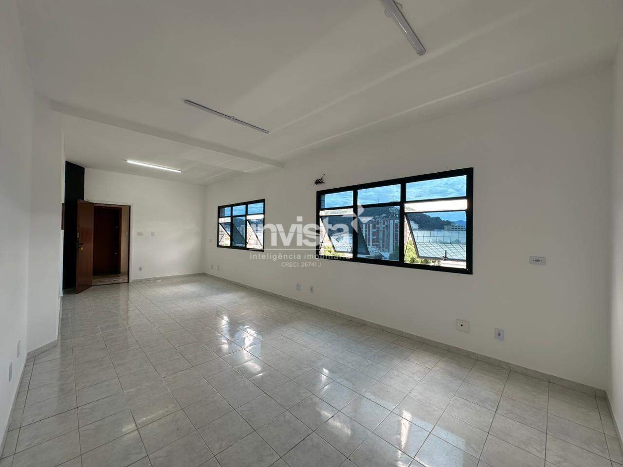 C&oacute;digo: 42113 R$ 2.600,00 Sala Comercial para alugar em Santos-SP no bairro Vila Mathias, com 0 dormit&oacute;rio e 100m&sup2; 100 m&sup2; 0 quartos 0 vagas - Santos