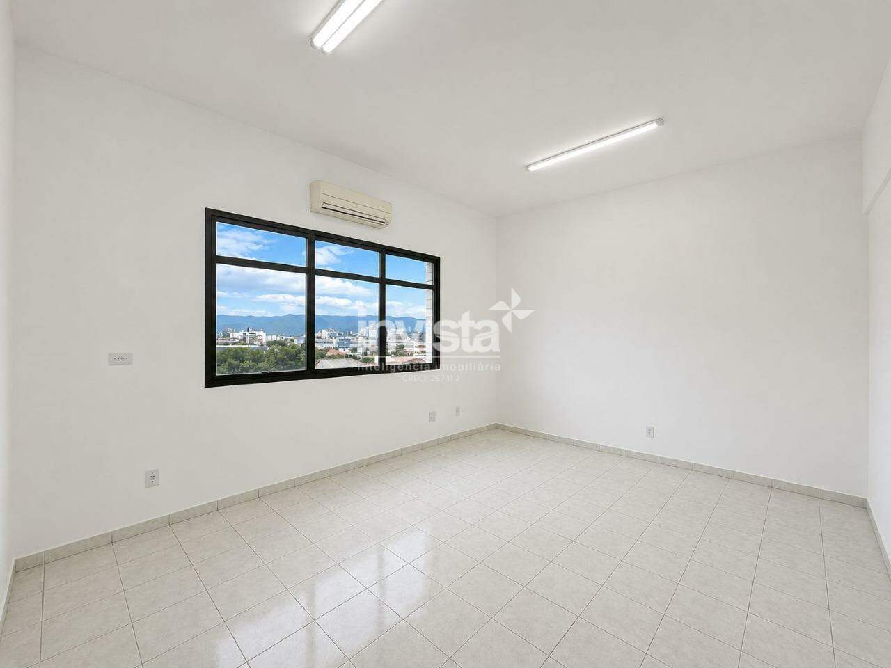 Sala Comercial para Aluguel &ndash; 100 m&sup2; | Canal 3 &ndash; Vila Mathias, Santos - Santos
