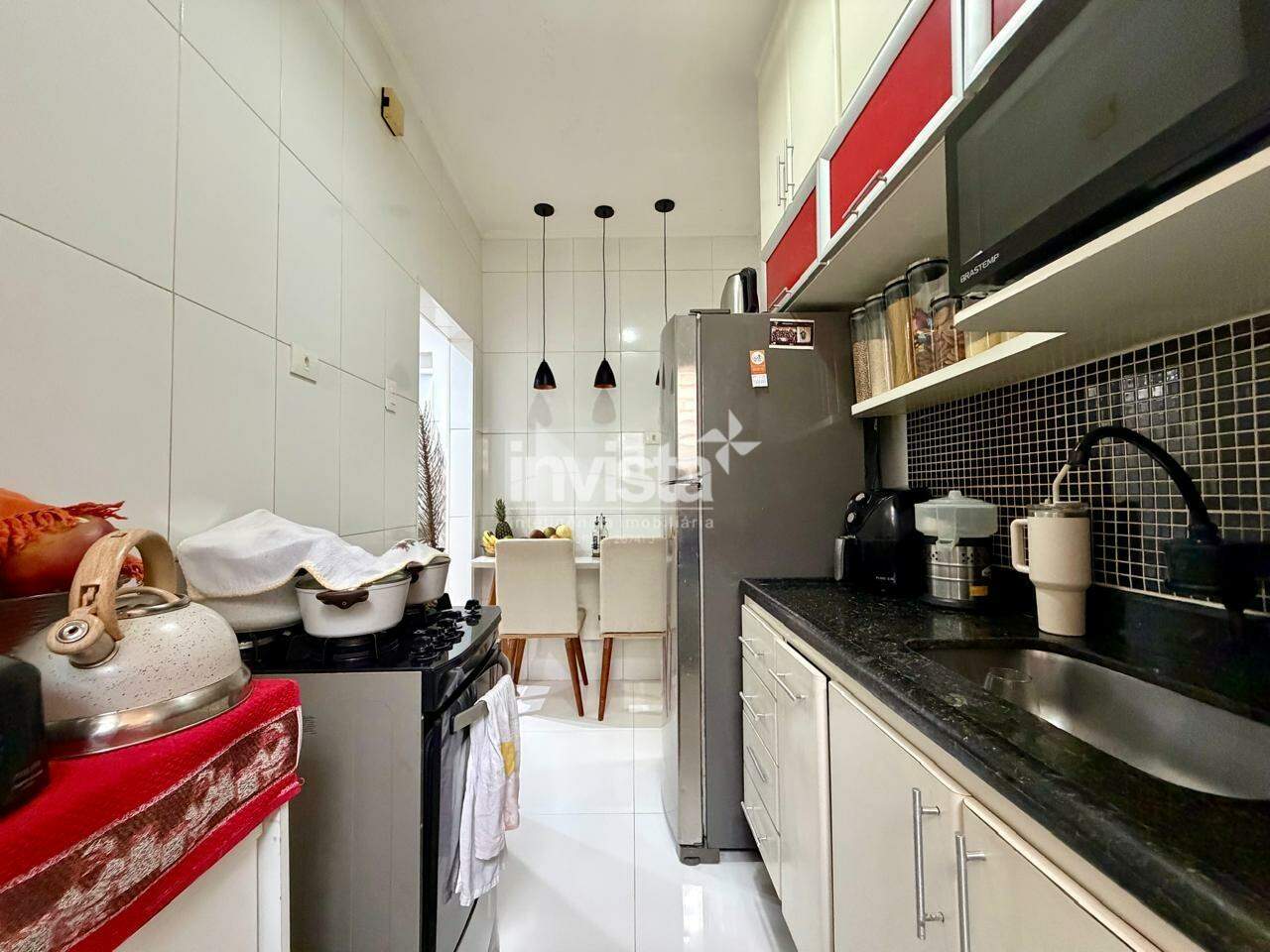 Apartamento &agrave; venda no bairro Vila Mathias - Santos