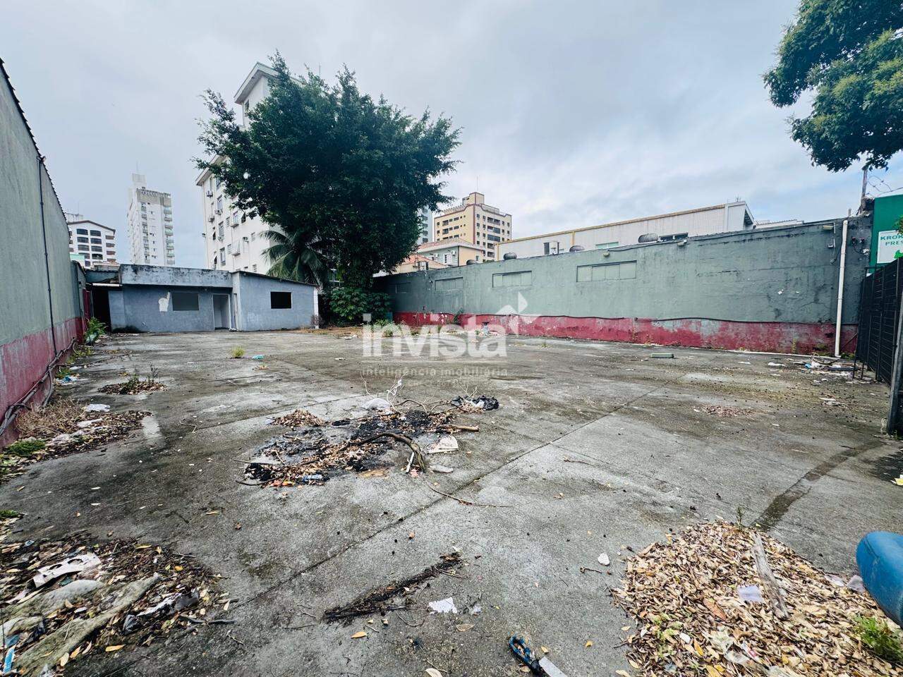 Terreno para aluguel no bairro Aparecida - Santos