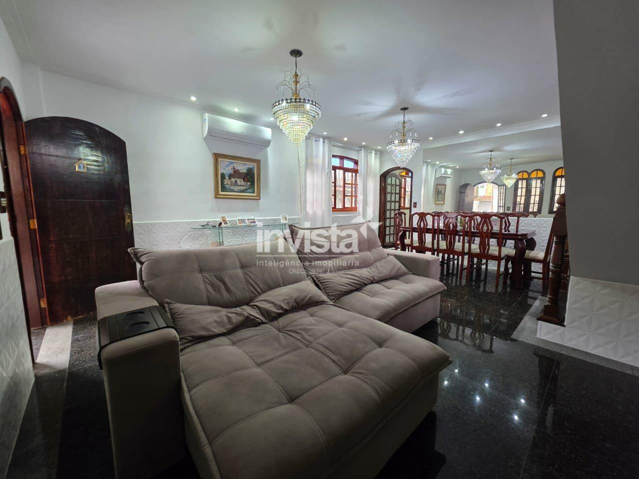 C&oacute;digo: 42133 R$ 1.100.000,00 Casa &agrave; venda em Santos-SP no bairro MORRO NOVA CINTRA, com 3 dormit&oacute;rios e 240m&sup2; 240 m&sup2; 3 quartos 6 vagas - Santos