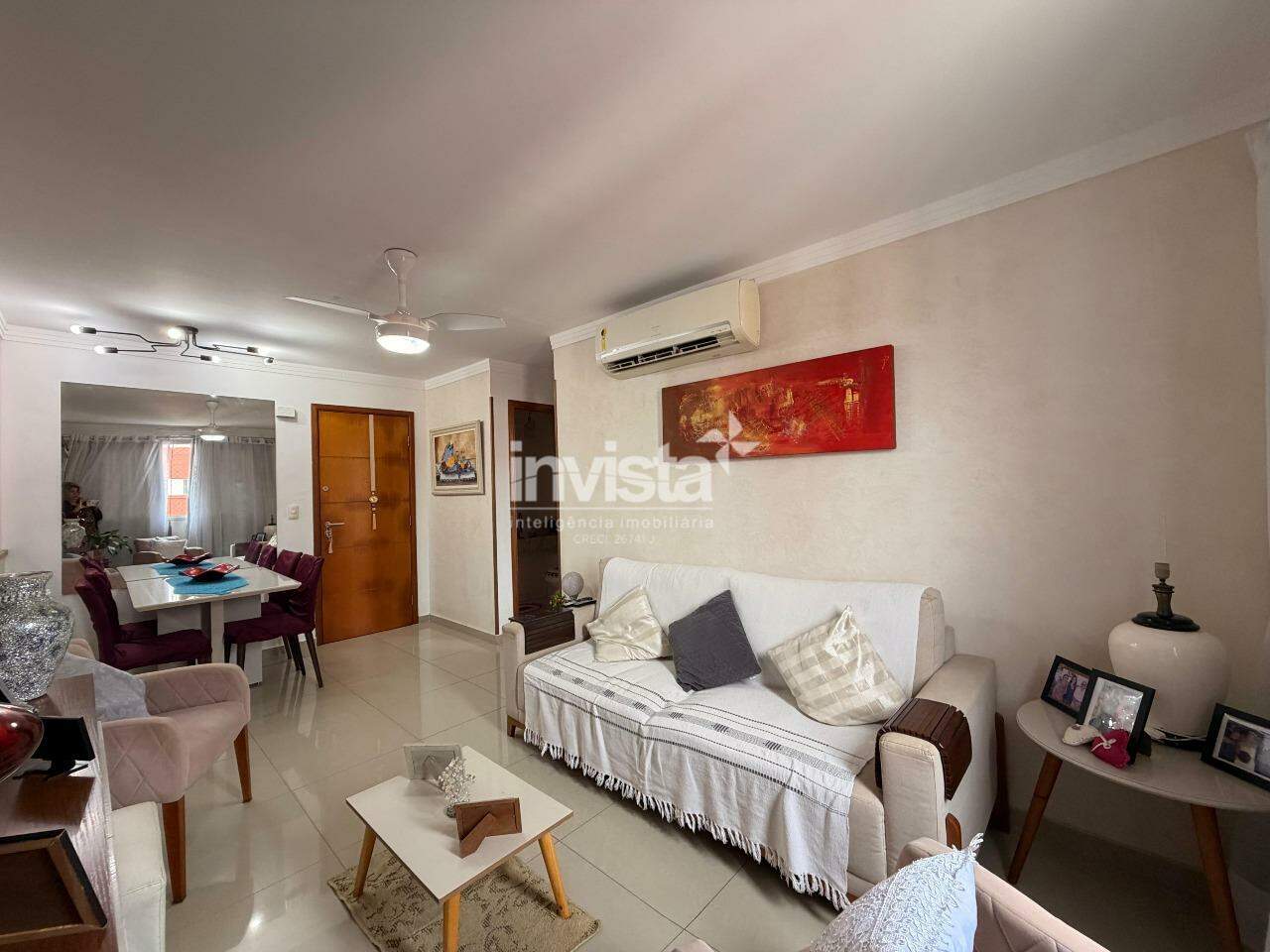 Apartamento &agrave; venda no bairro Vila Mathias - Santos