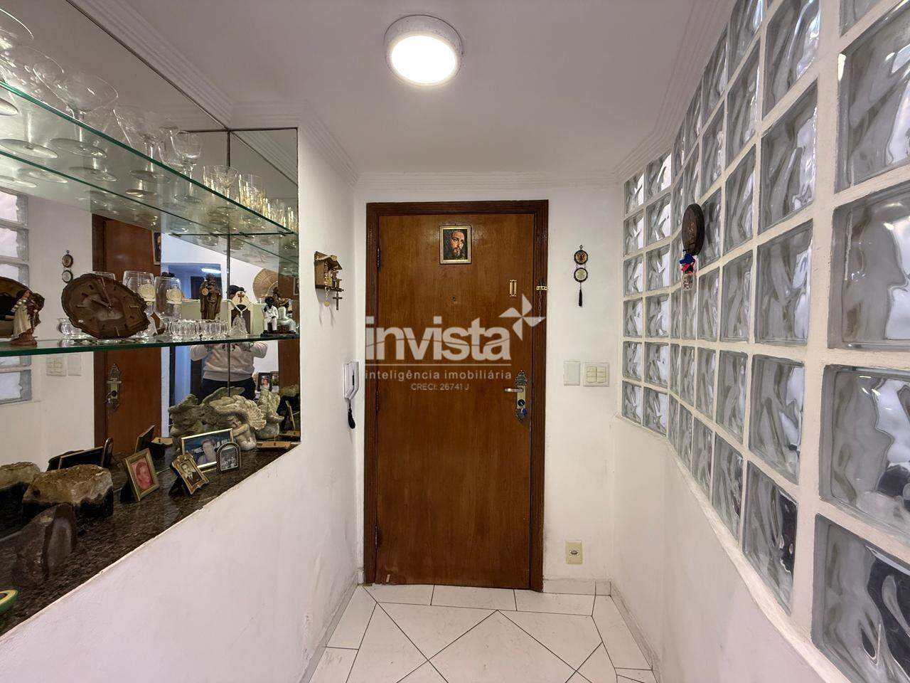 Apartamento para aluguel no bairro Boqueir&atilde;o - Santos