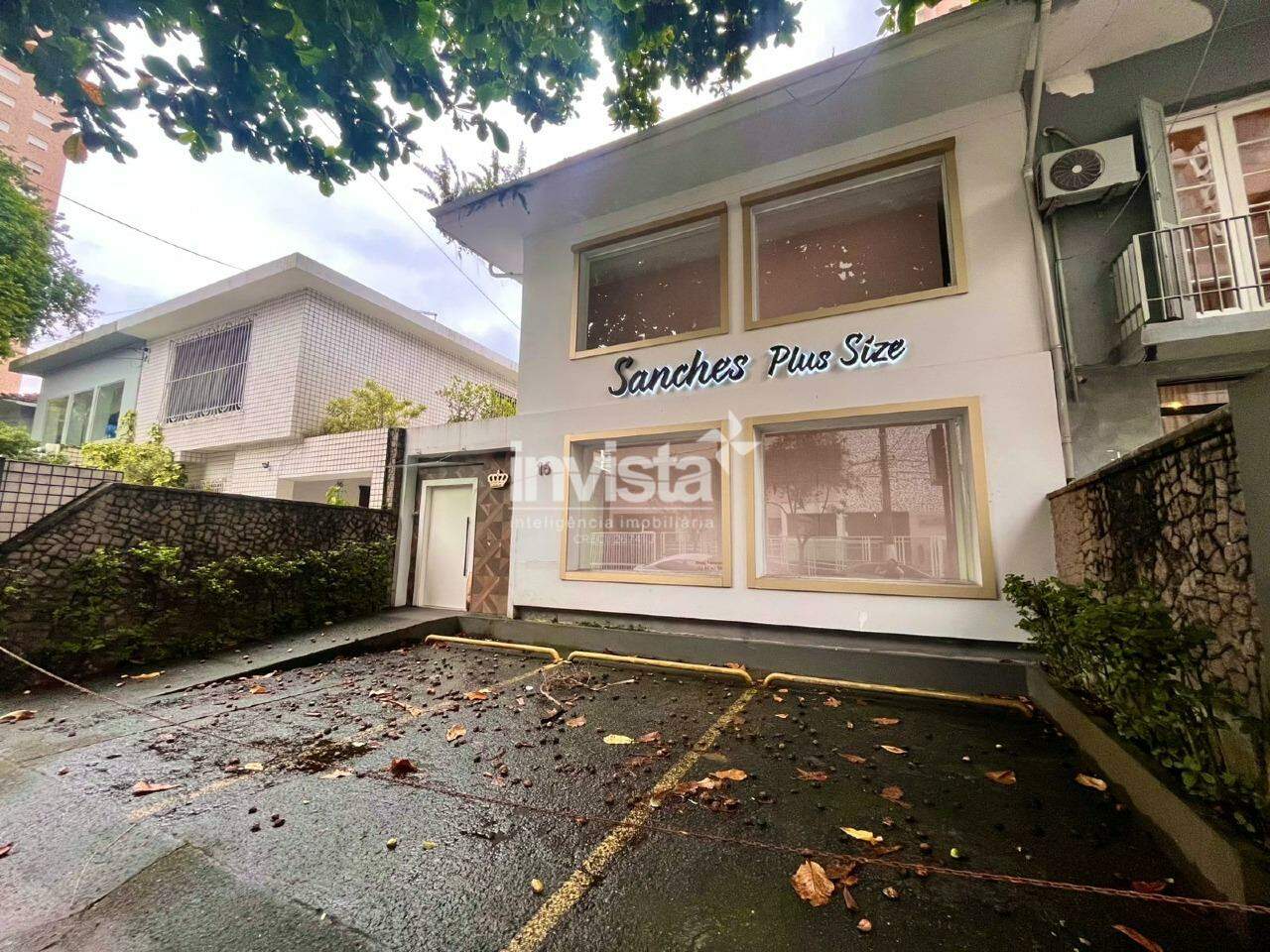 C&oacute;digo: 42146 R$ 15.000,00 Ponto Comercial para alugar em Santos-SP no bairro Gonzaga, com 4 dormit&oacute;rios e 230m&sup2; 230 m&sup2; 4 quartos 3 vagas - Santos