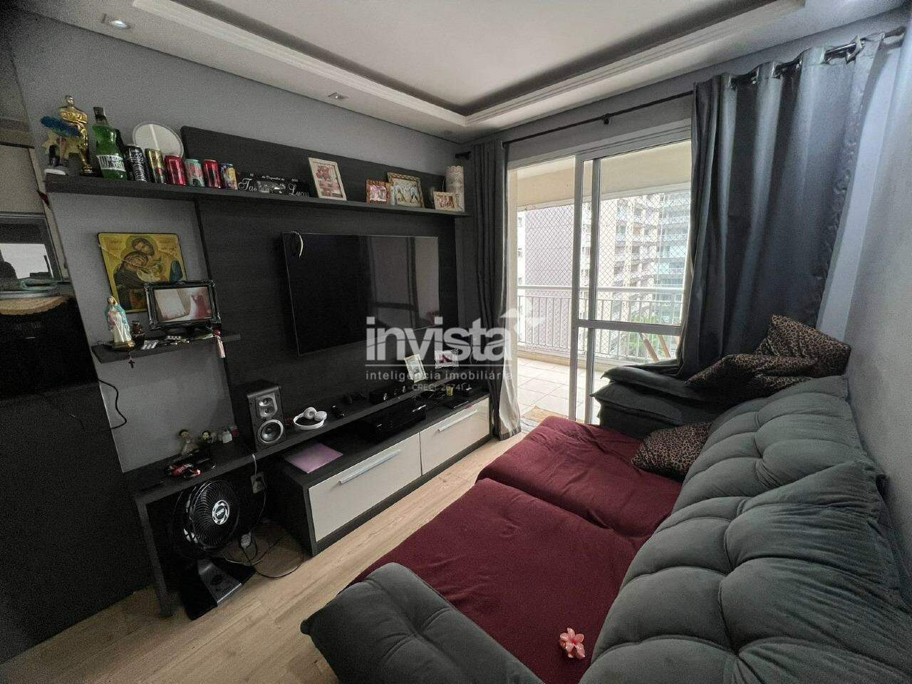 C&oacute;digo: 42154 R$ 550.000,00 Apartamento &agrave; venda em Santos-SP no bairro Vila Mathias, com 2 dormit&oacute;rios e 64m&sup2; 64 m&sup2; 2 quartos 0 vagas - Santos