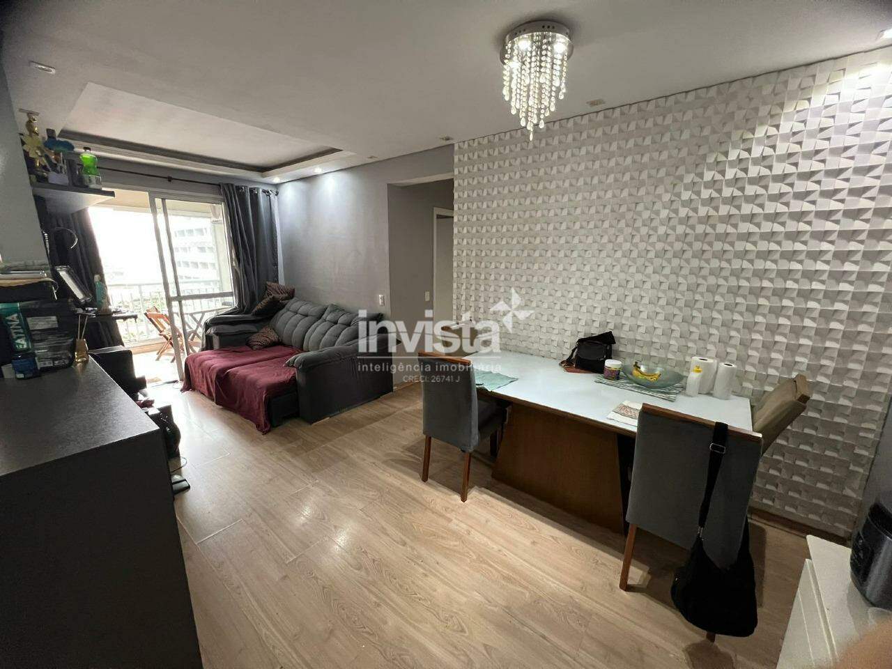 Apartamento &agrave; venda no bairro Vila Mathias - Santos