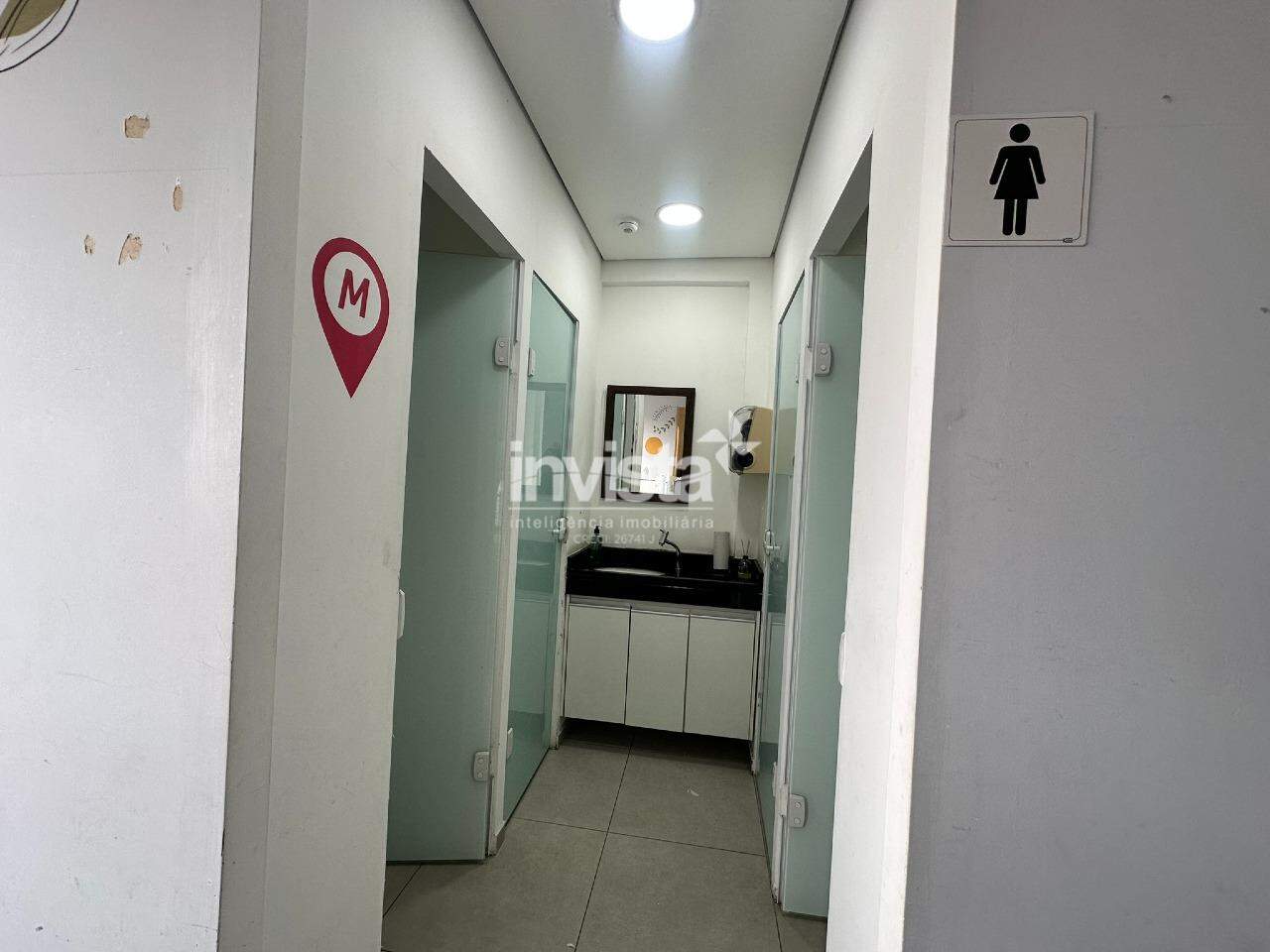 Sala comercial para loca&ccedil;&atilde;o na Avenida afonso pena - Santos