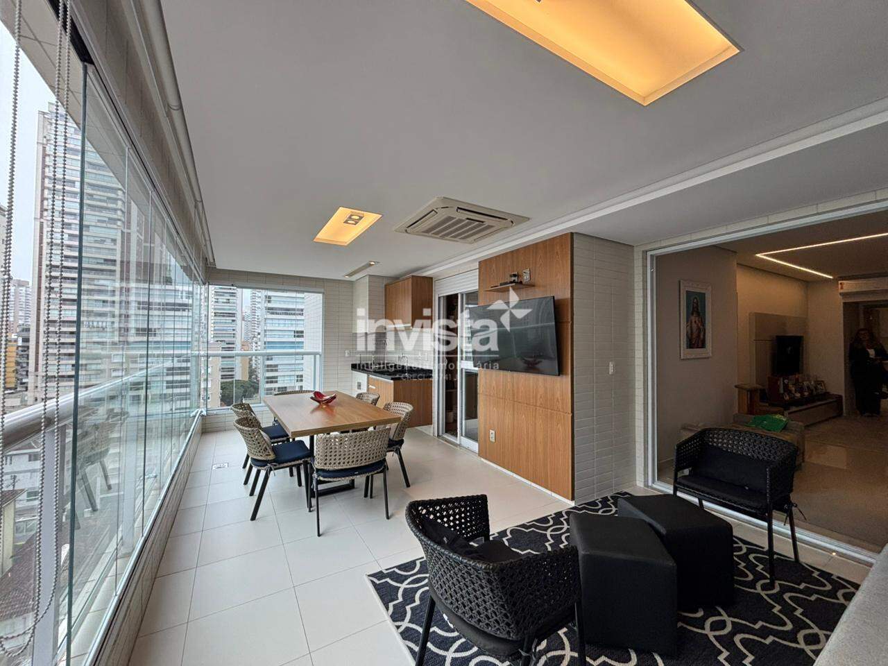 C&oacute;digo: 42187 R$ 1.950.000,00 Apartamento &agrave; venda em Santos-SP no bairro Boqueir&atilde;o, com 3 dormit&oacute;rios e 127m&sup2; 127 m&sup2; 3 quartos 2 vagas - Santos