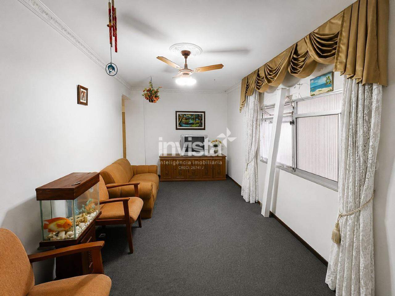 C&oacute;digo: 42213 R$ 350.000,00 Apartamento &agrave; venda em Santos-SP no bairro Aparecida, com 3 dormit&oacute;rios e 60m&sup2; 60 m&sup2; 3 quartos 1 vaga - Santos