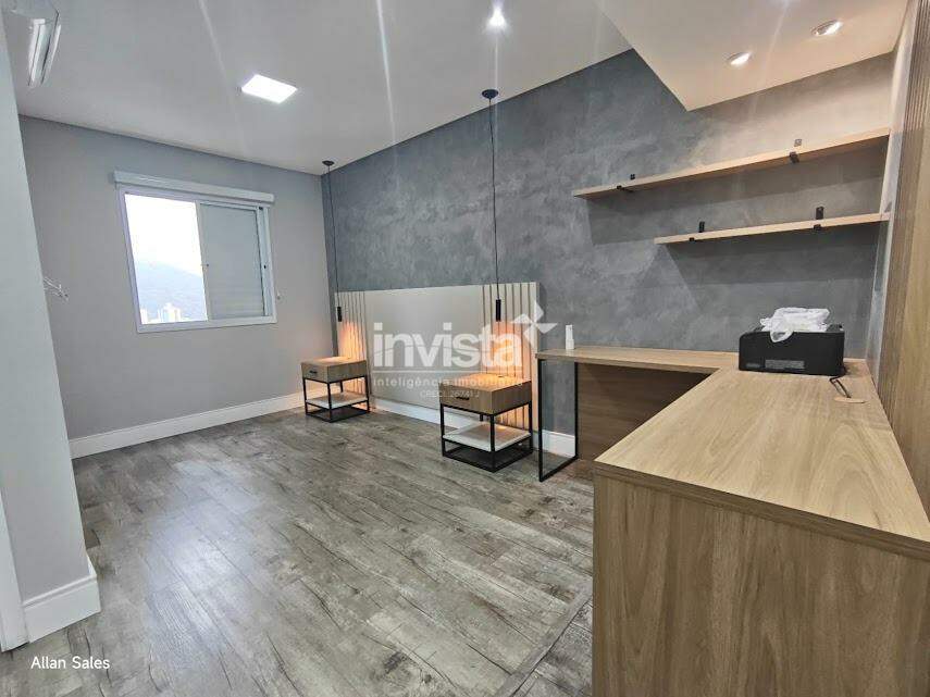 Apartamento para loca&ccedil;&atilde;o no Marap&eacute; - Santos