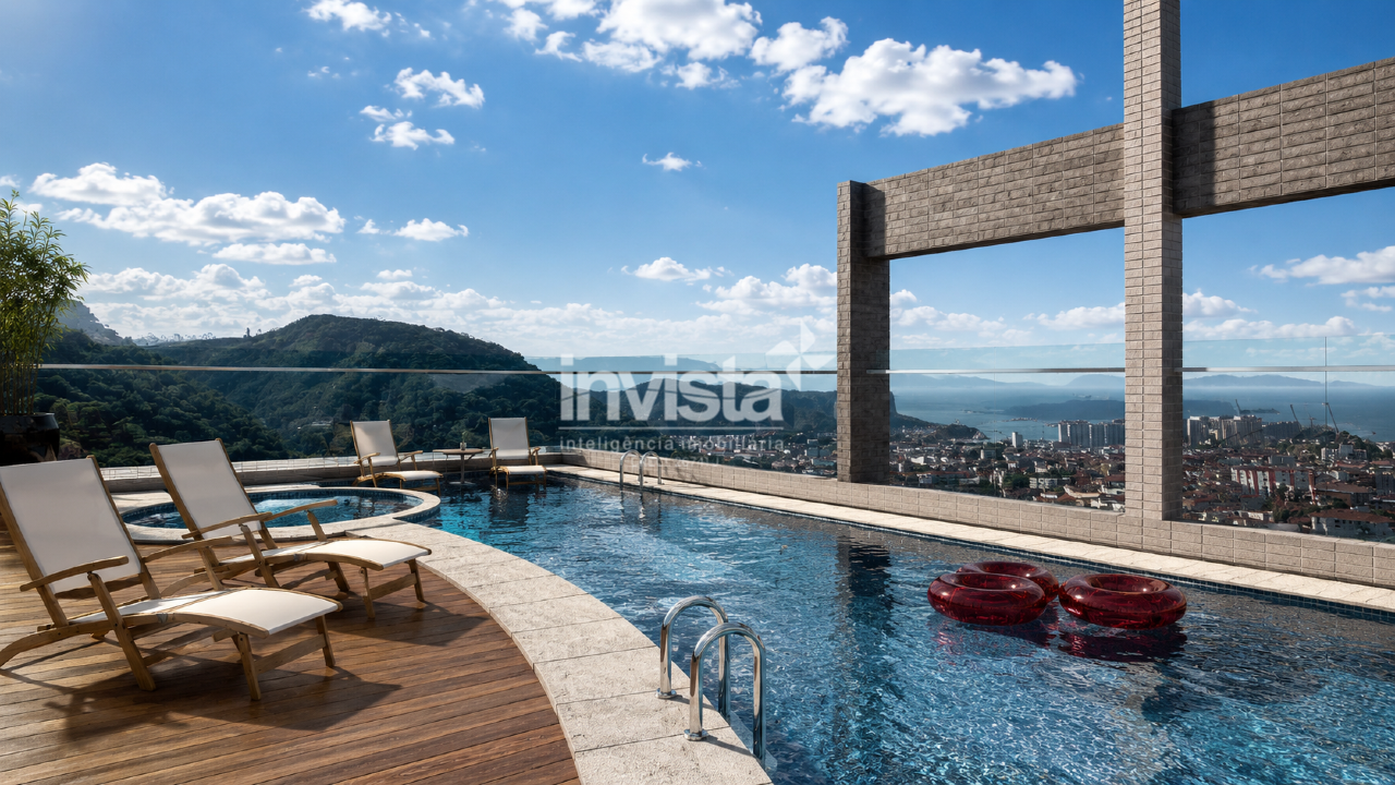 C&oacute;digo: 42319 R$ 698.916,00 Apartamento &agrave; venda em Santos-SP no bairro Marap&eacute;, com 2 dormit&oacute;rios e 73m&sup2; 73 m&sup2; 2 quartos 1 vaga - Santos