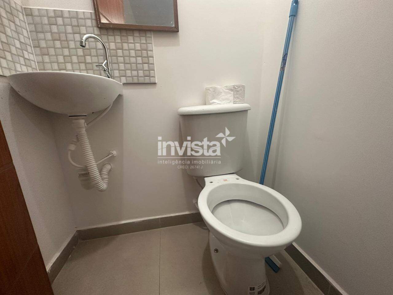 Sala Comercial para Alugar no Marap&eacute; (Santos) &ndash; 28m&sup2; - Santos