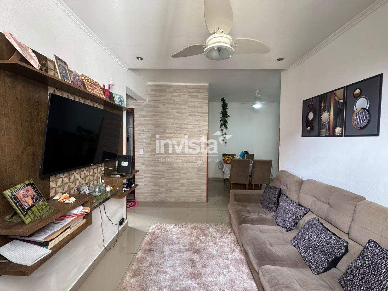 C&oacute;digo: 42345 R$ 250.000,00 Apartamento &agrave; venda em Santos-SP no bairro SABOO, com 2 dormit&oacute;rios e 58m&sup2; 58 m&sup2; 2 quartos 1 vaga - Santos