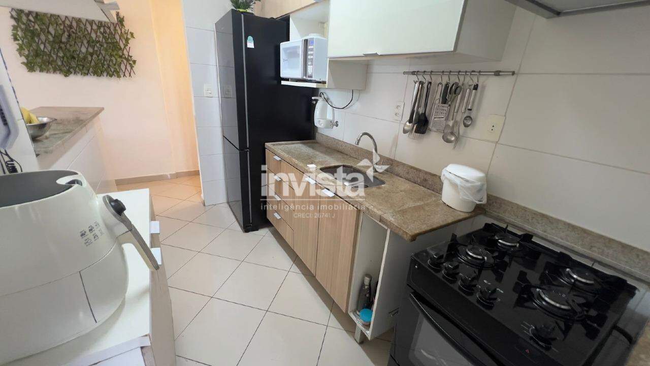 Apartamento para loca&ccedil;&atilde;o na Ponta da Praia - Santos