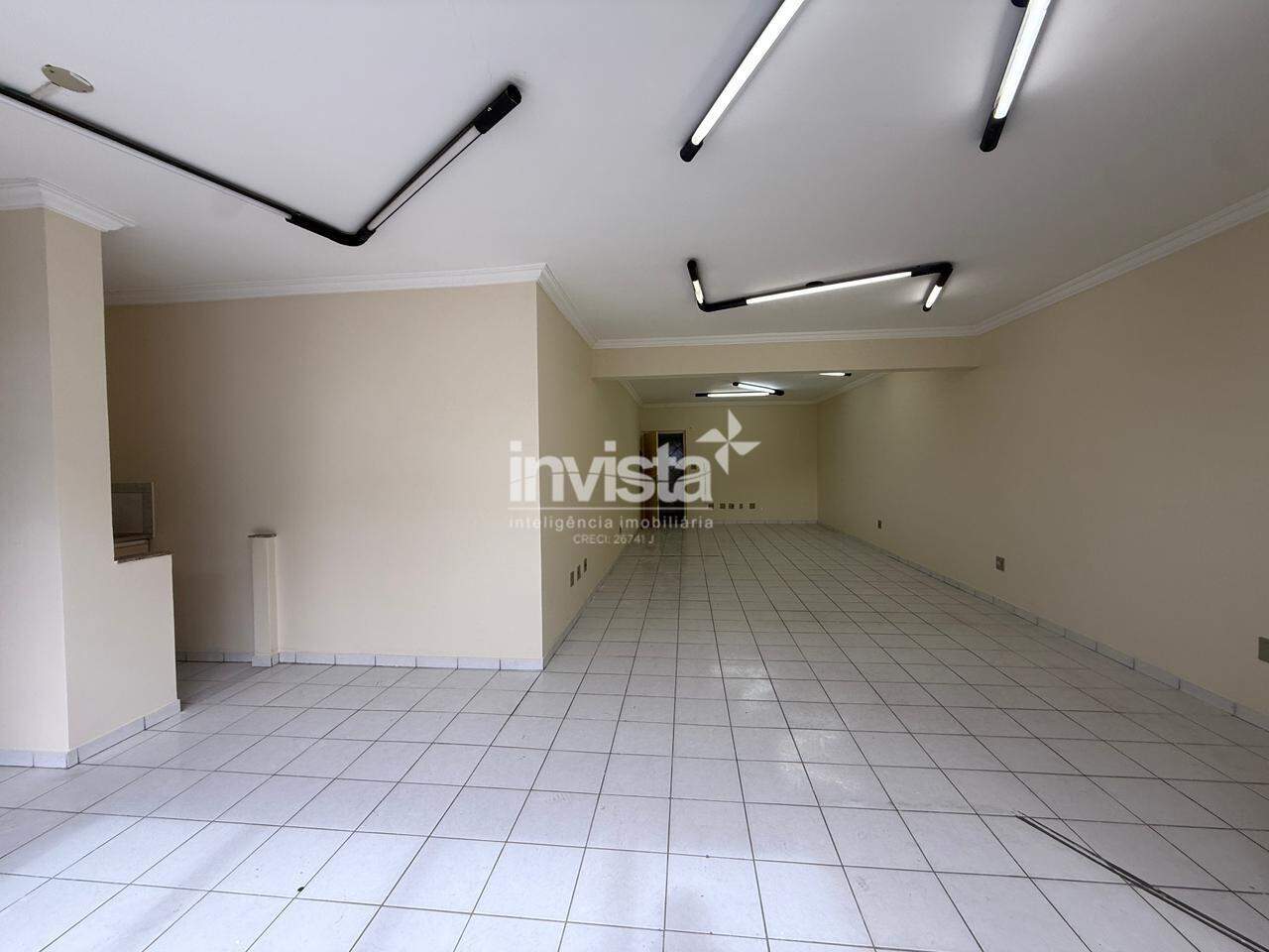 C&oacute;digo: 42373 R$ 3.400,00 Sala Comercial para alugar em Santos-SP no bairro Vila Mathias, com 0 dormit&oacute;rio e 96m&sup2; 96 m&sup2; 0 quartos 1 vaga - Santos