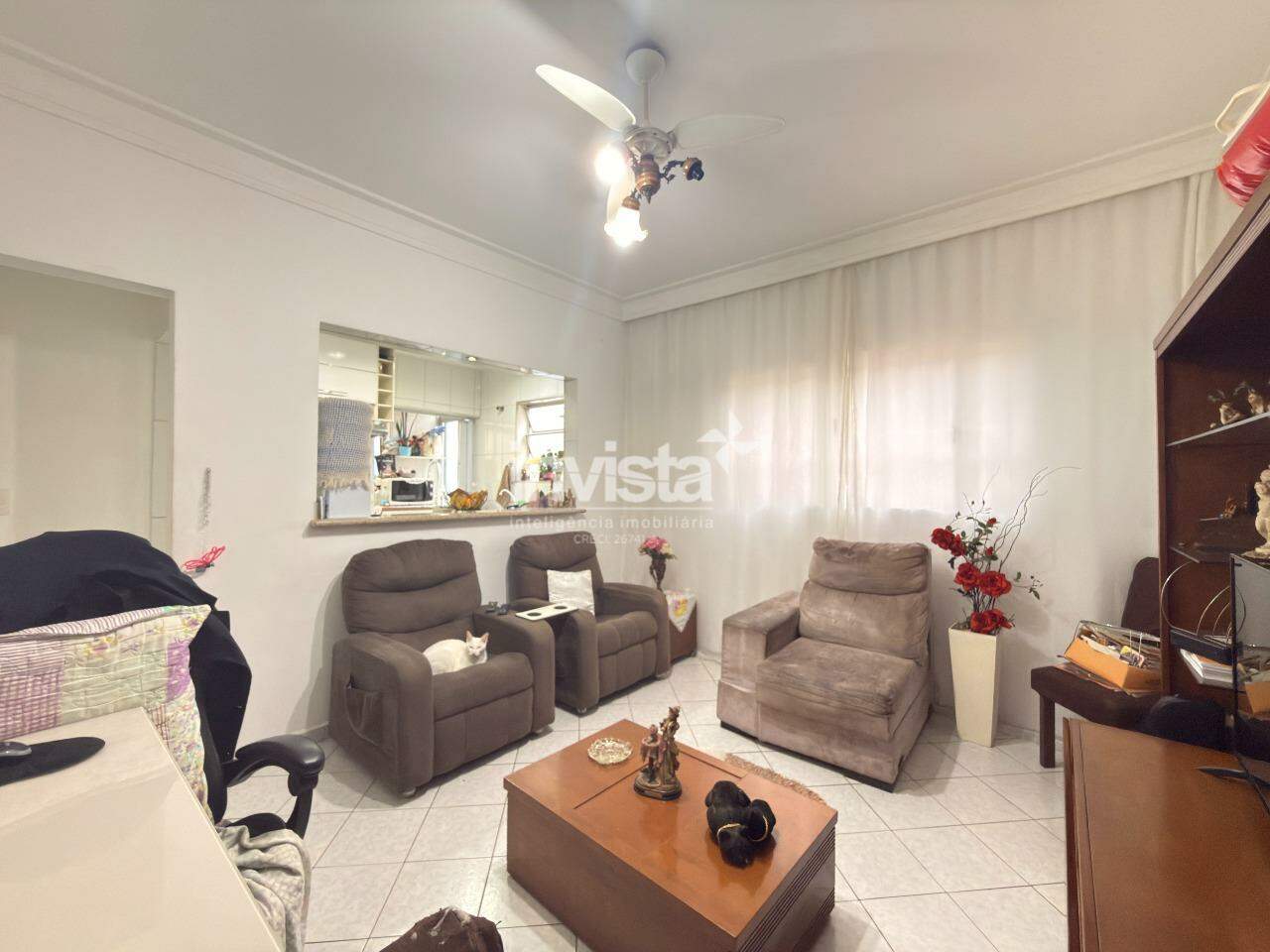 C&oacute;digo: 42375 R$ 3.500,00 Apartamento para alugar em Santos-SP no bairro Aparecida, com 2 dormit&oacute;rios e 70m&sup2; 70 m&sup2; 2 quartos 1 vaga - Santos
