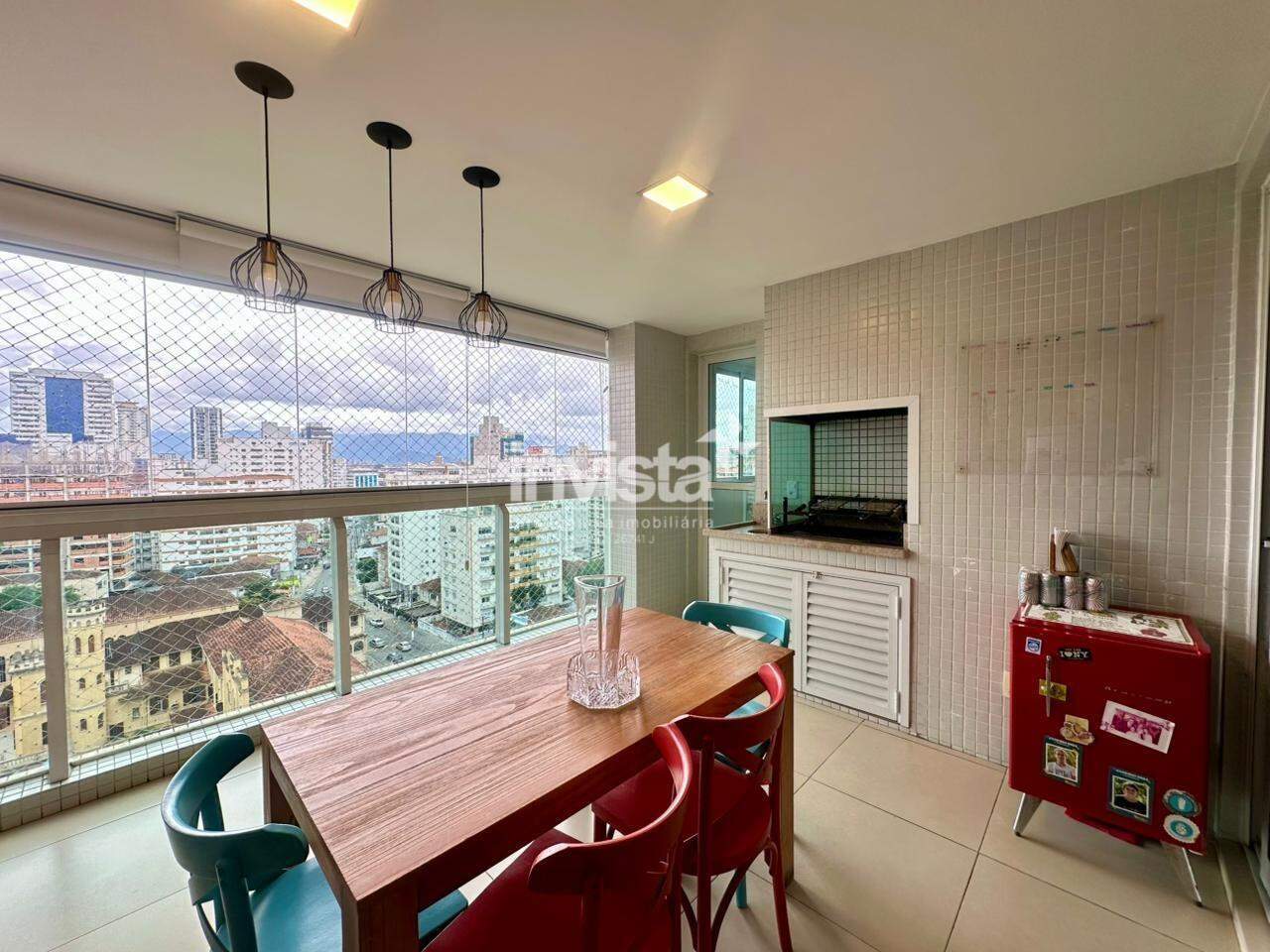 C&oacute;digo: 42383 R$ 1.700.000,00 Apartamento &agrave; venda em Santos-SP no bairro Boqueir&atilde;o, com 3 dormit&oacute;rios e 120m&sup2; 120 m&sup2; 3 quartos 2 vagas - Santos