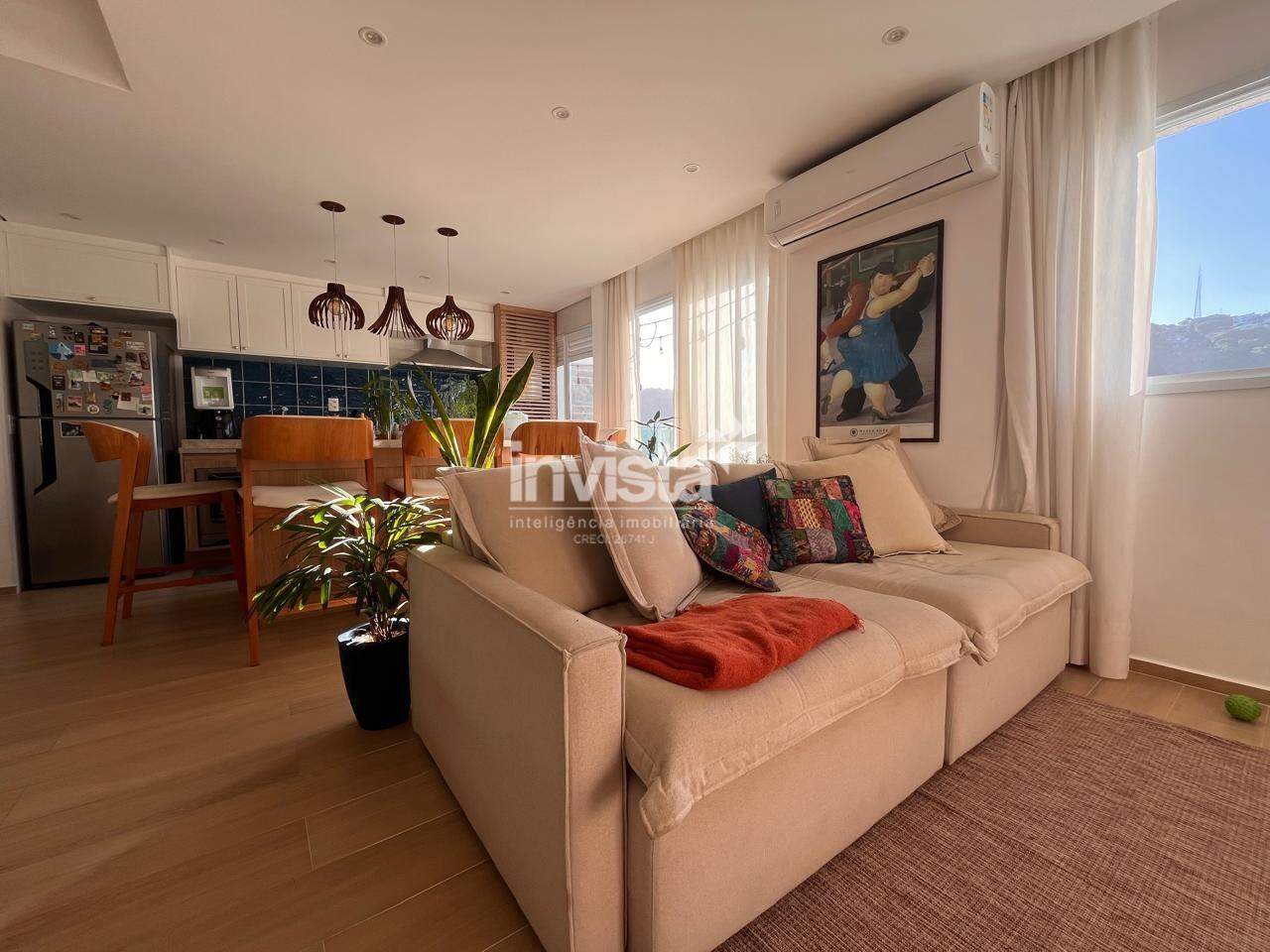 C&oacute;digo: 42390 R$ 7.800,00 Apartamento para alugar em Santos-SP no bairro Jos&eacute; Menino, com 2 dormit&oacute;rios e 89m&sup2; 89 m&sup2; 2 quartos 1 vaga - Santos
