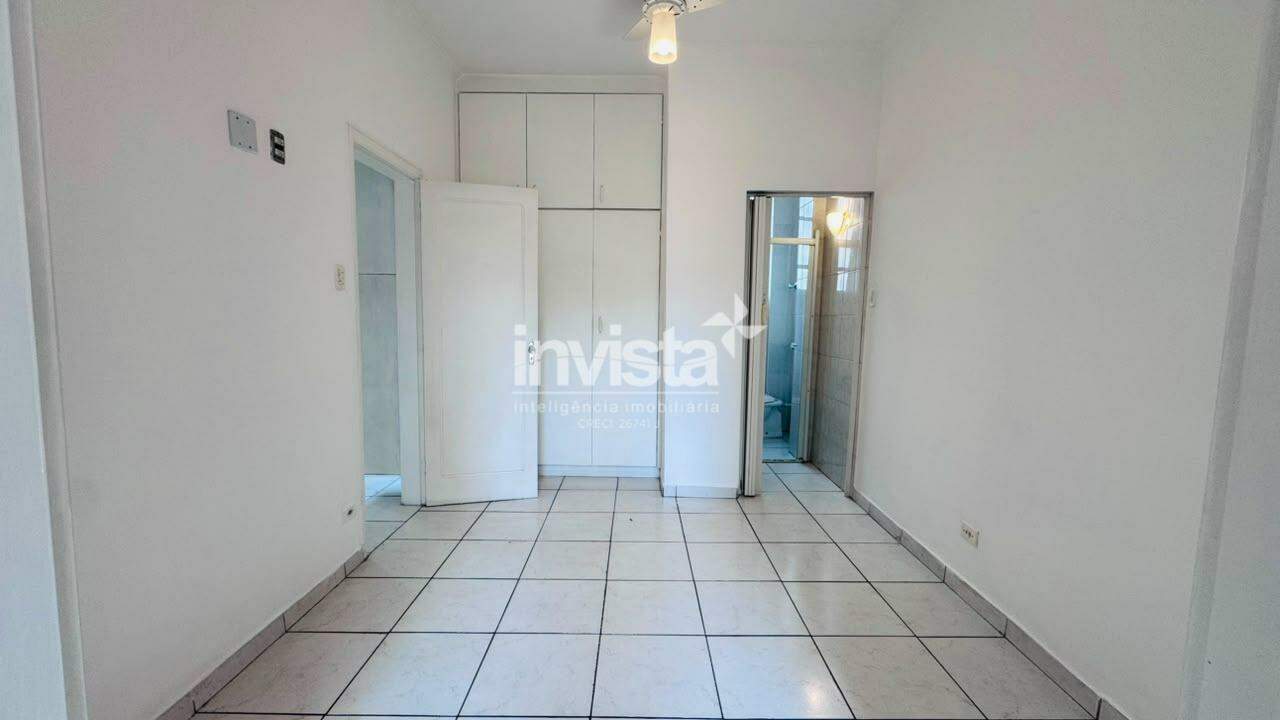 Apartamento para aluguel no bairro Boqueir&atilde;o - Santos