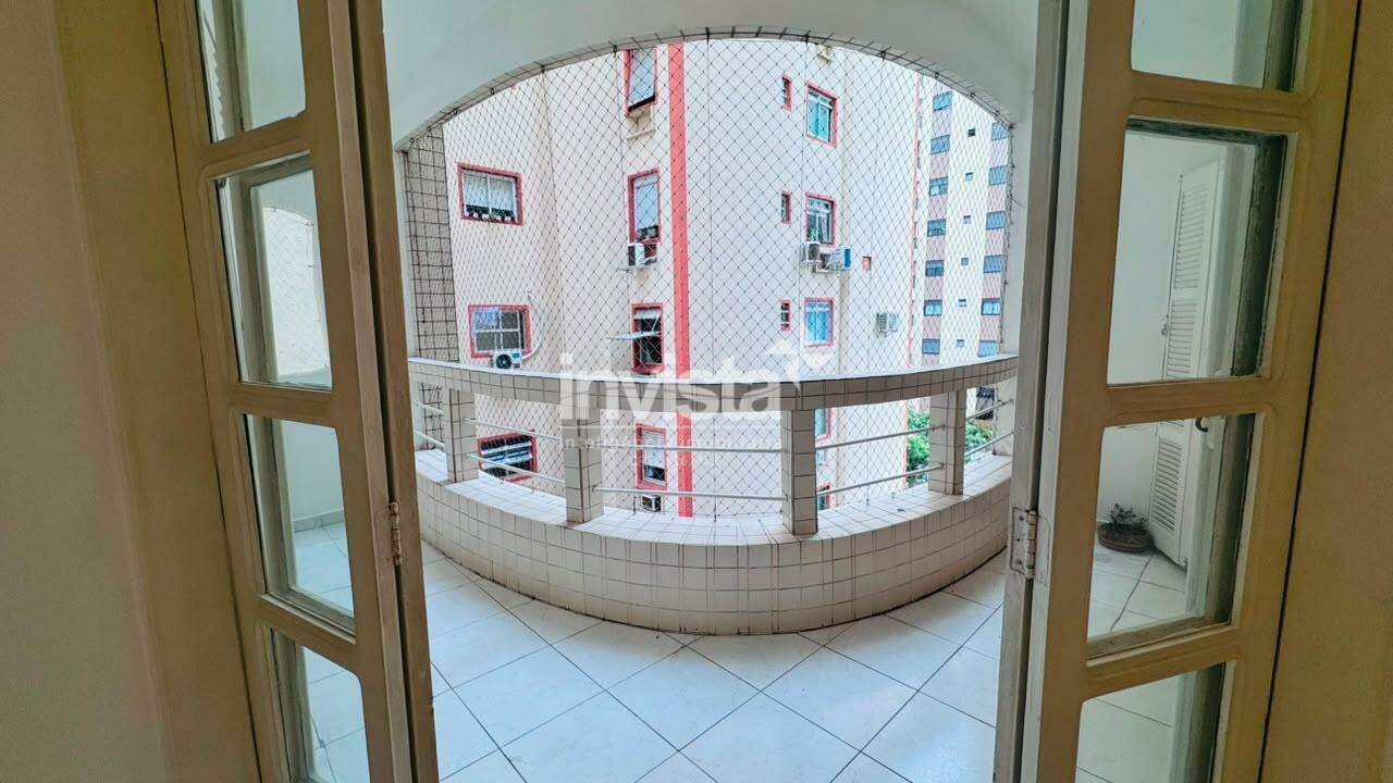 C&oacute;digo: 42407 R$ 4.800,00 Apartamento para alugar em Santos-SP no bairro Boqueir&atilde;o, com 2 dormit&oacute;rios e 80m&sup2; 80 m&sup2; 2 quartos 1 vaga - Santos
