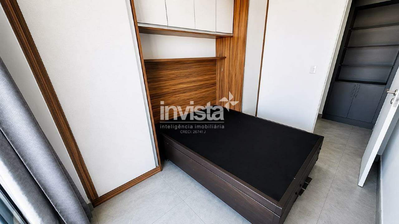 Apartamento para aluguel no bairro Pomp&eacute;ia - Santos