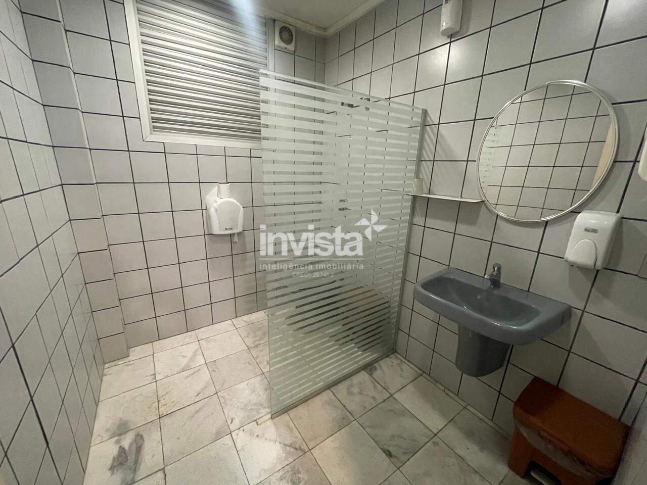 Sala Comercial para aluguel no bairro CENTRO - Santos