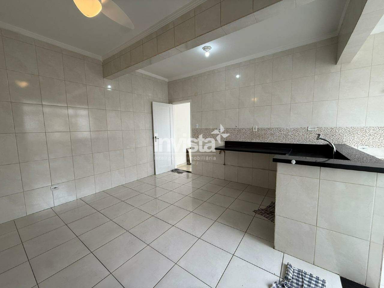 Apartamento para aluguel no bairro Gonzaga - Santos