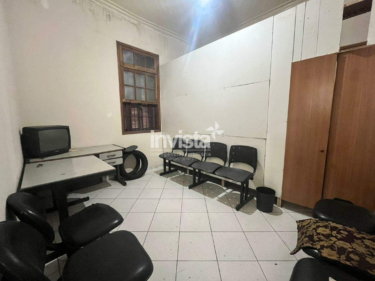 C&oacute;digo: 42451 R$ 3.500,00 Sala Comercial para alugar em Santos-SP no bairro Estu&aacute;rio, com 1 dormit&oacute;rio e 60m&sup2; 60 m&sup2; 1 quarto 0 vagas - Santos