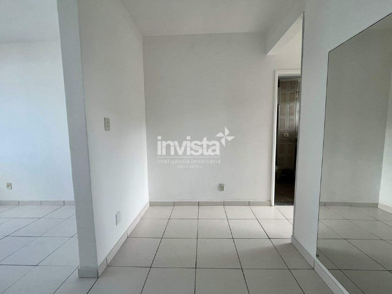 Aluguel: Apartamento/sala Living frente Mar no Jos&eacute; Menino em Santos &ndash; 1 dorm. [Vista Mar] - Santos