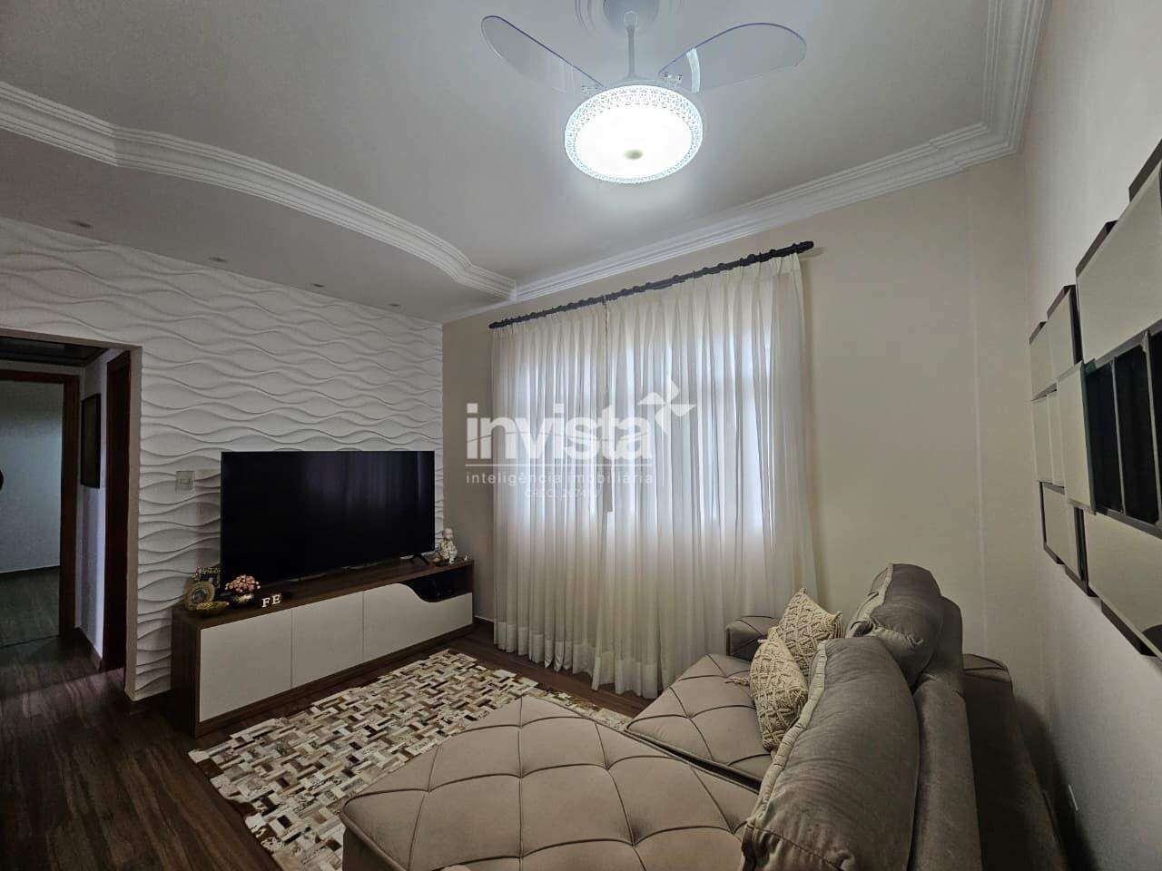 C&oacute;digo: 42490 R$ 415.000,00 Apartamento &agrave; venda em Santos-SP no bairro Aparecida, com 2 dormit&oacute;rios e 64m&sup2; 64 m&sup2; 2 quartos 1 vaga - Santos