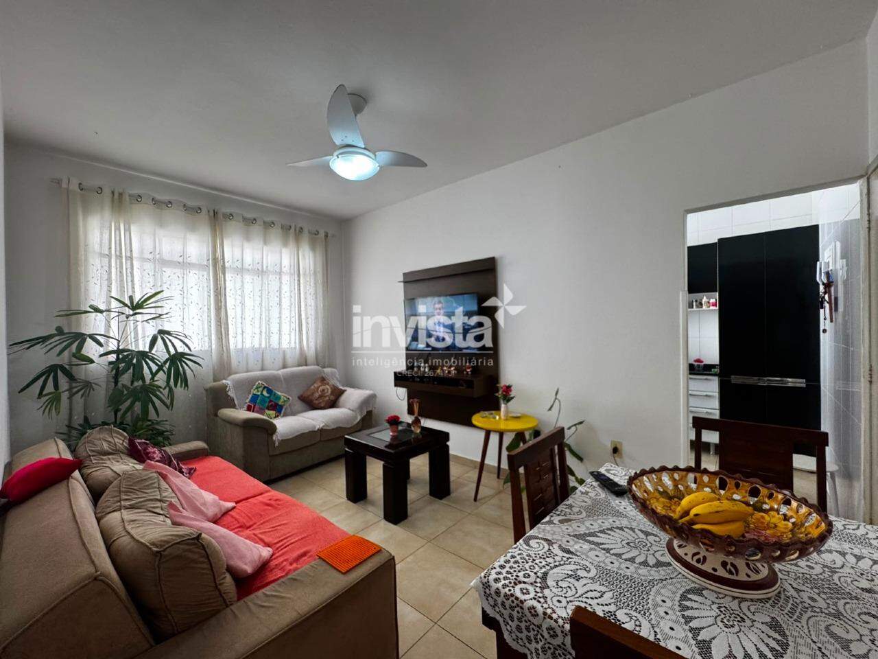 C&oacute;digo: 42505 R$ 350.000,00 Apartamento &agrave; venda em Santos-SP no bairro Encruzilhada, com 2 dormit&oacute;rios e 70m&sup2; 70 m&sup2; 2 quartos 1 vaga - Santos