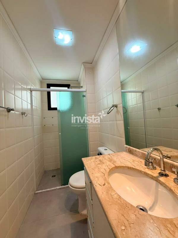 Apartamento para aluguel no bairro Pomp&eacute;ia - Santos