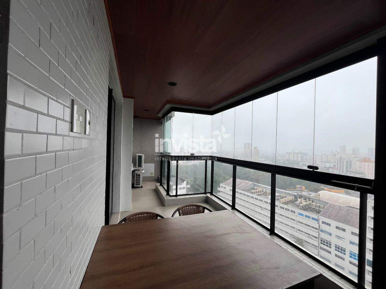 C&oacute;digo: 42525 R$ 6.250,00 Apartamento para alugar em Santos-SP no bairro Boqueir&atilde;o, com 1 dormit&oacute;rio e 54m&sup2; 54 m&sup2; 1 quarto 1 vaga - Santos