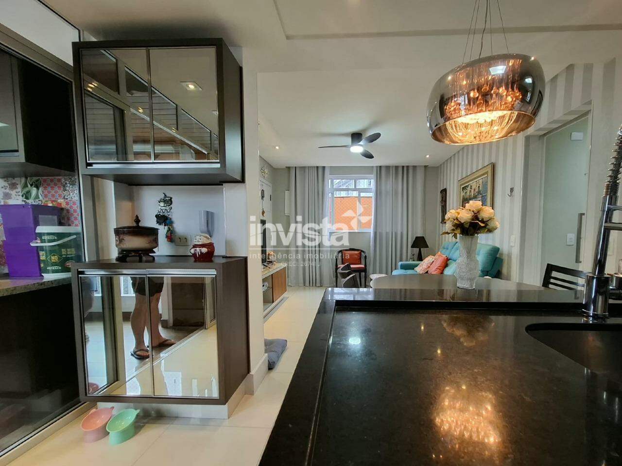 Apartamento &agrave; venda no bairro Encruzilhada - Santos