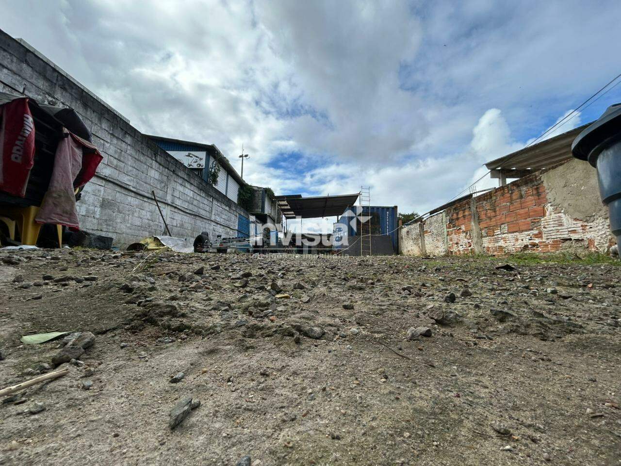 Terreno &agrave; venda no bairro Estu&aacute;rio - Santos