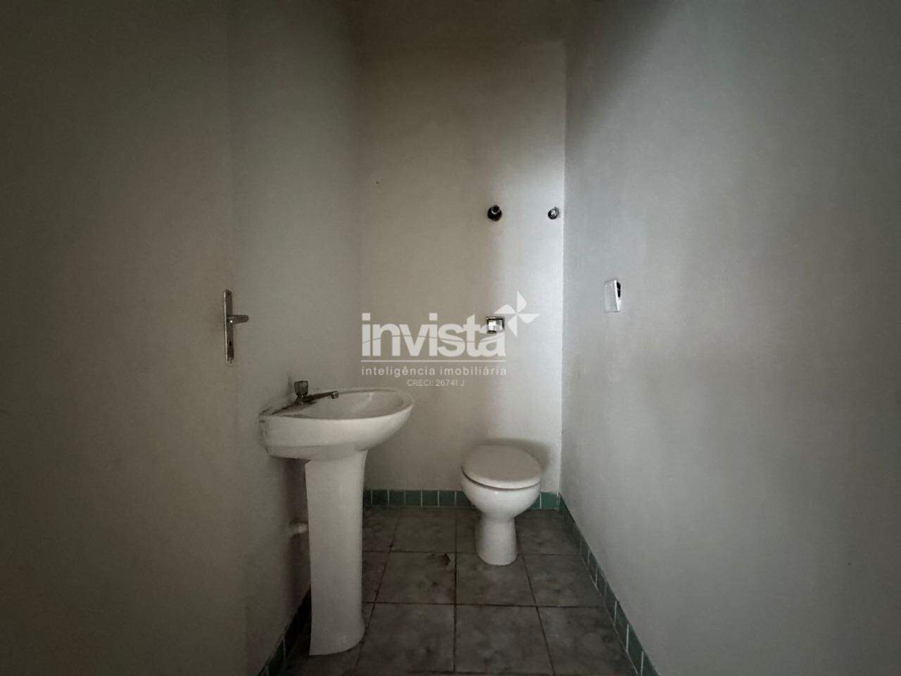 Pr&eacute;dio Inteiro com 632 m&sup2; para Alugar no Centro de Santos - Santos