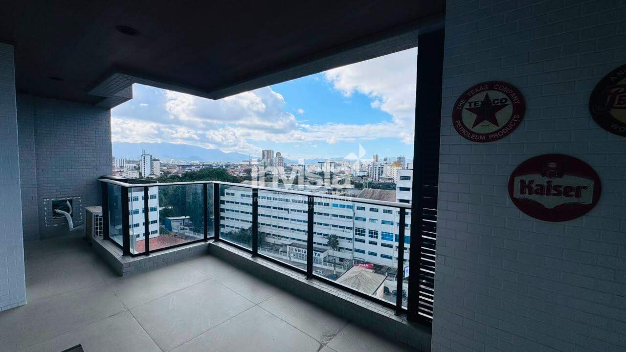 Apartamento para aluguel no bairro Boqueir&atilde;o - Santos