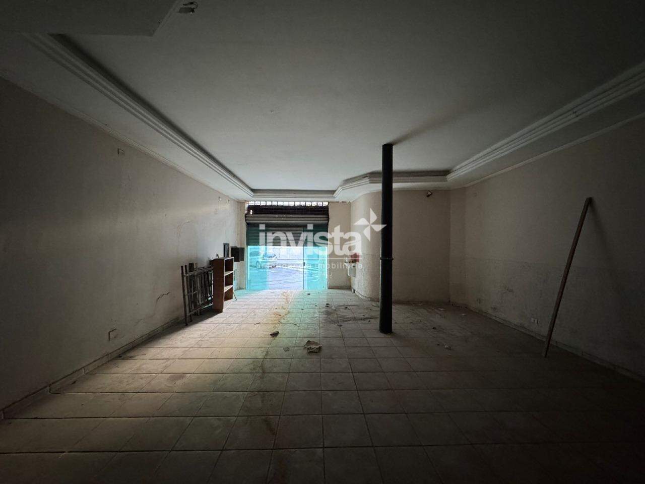 Loja | Ponto Comercial para Alugar com 80m&sup2; no Centro de Santos - Santos